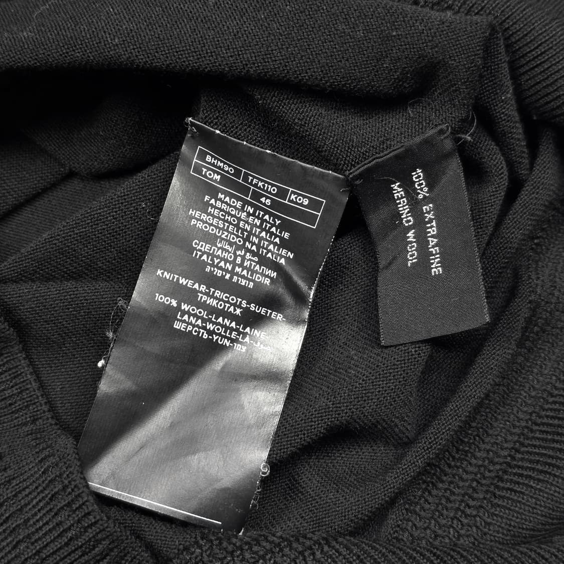 톰포드 메리노울 니트 상품이미지5