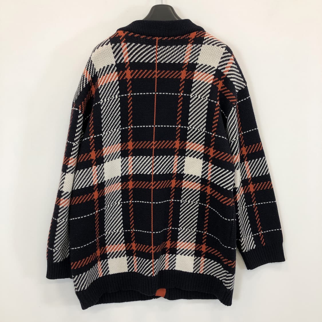 BASSO 바쏘 체크 니트가디건 110 상품이미지4