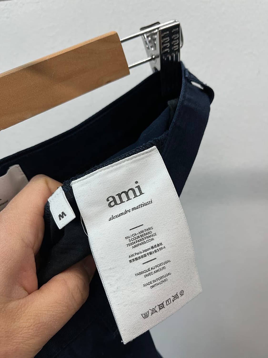 32) 아미 신형 네이비 치노팬츠  상품이미지7