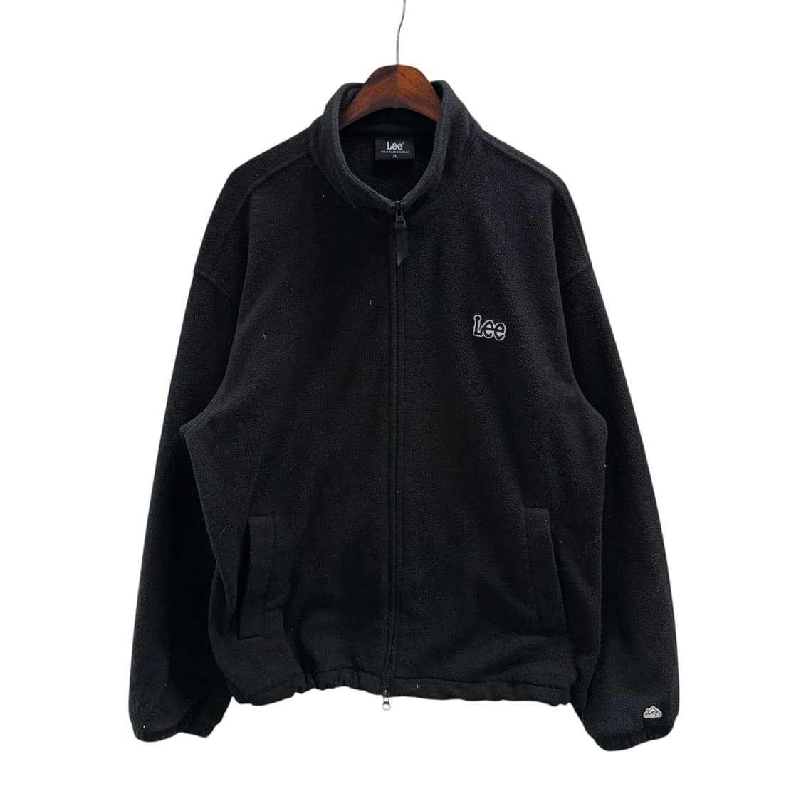 [XL] 리 블랙 플리스 집업 상품이미지3