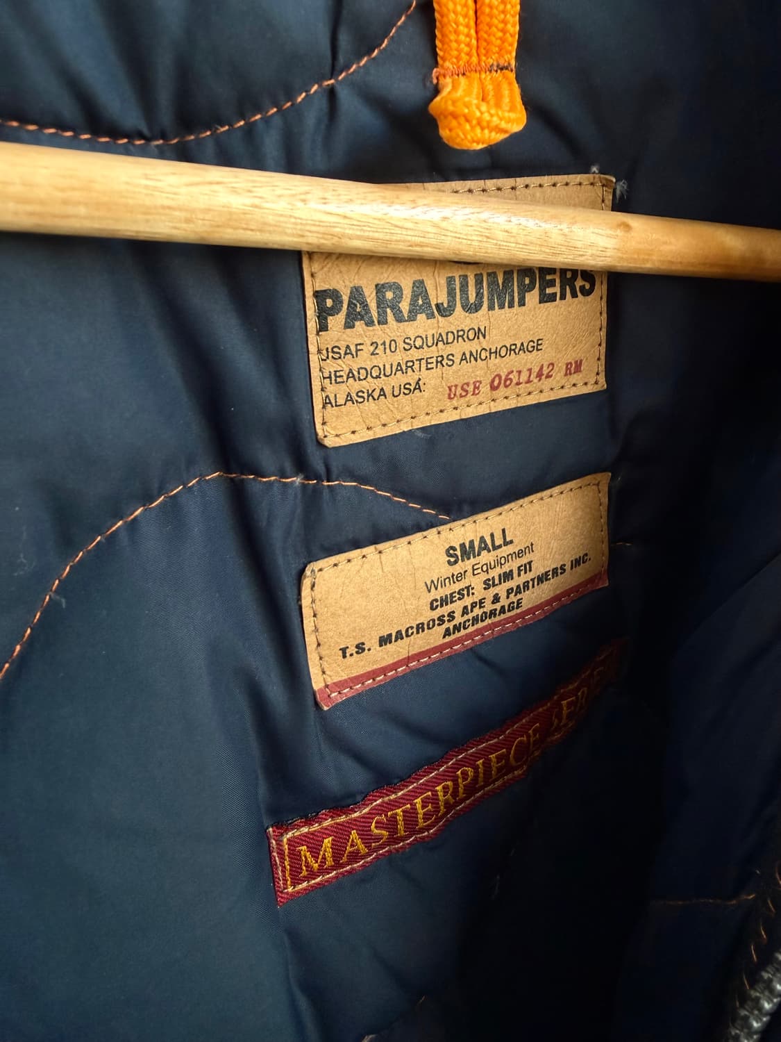 S/ 파라점퍼스 라이트네이비 코디악 퍼 패딩점퍼 상품이미지7