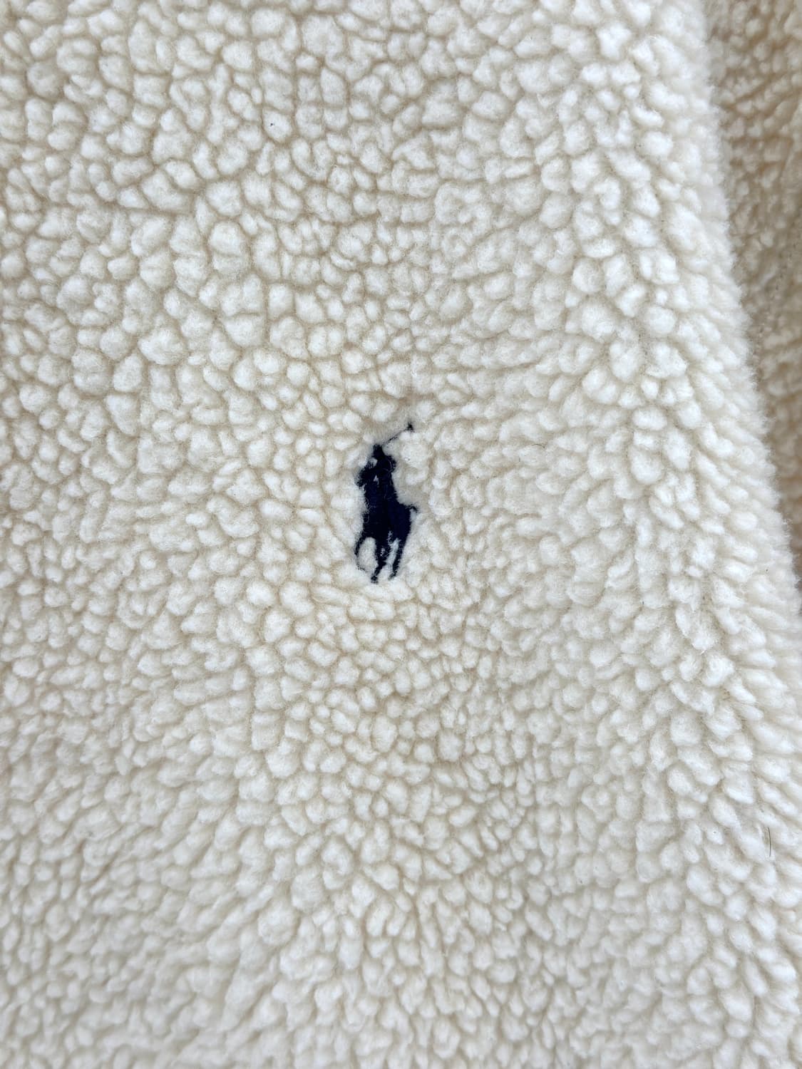 폴로 랄프로렌 아이보리 플리스 후드집업 상품이미지6