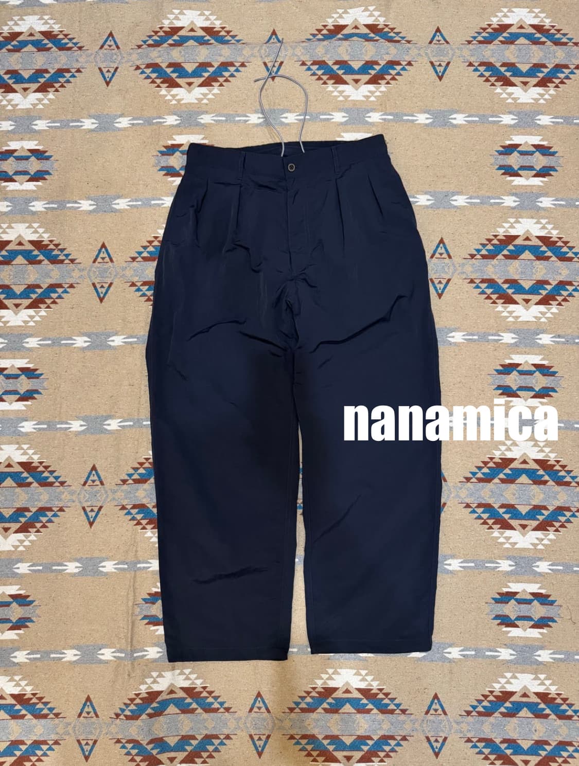 [34] 나나미카 데크 팬츠 블랙 상품이미지1