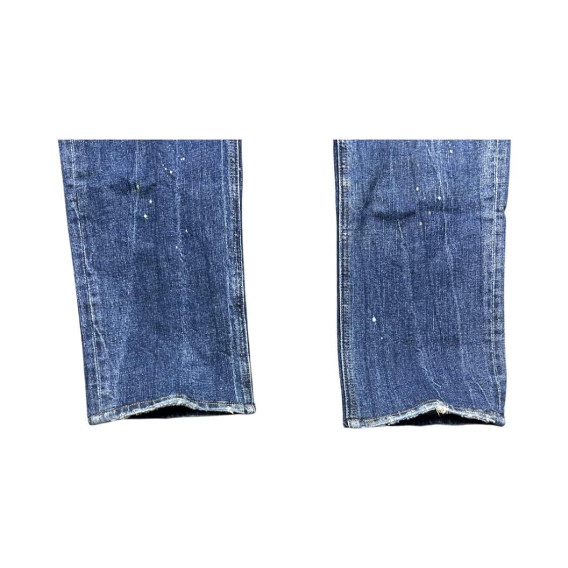 M) 에비수 백포켓 로고 페인트 데님 BD-041 상품이미지8