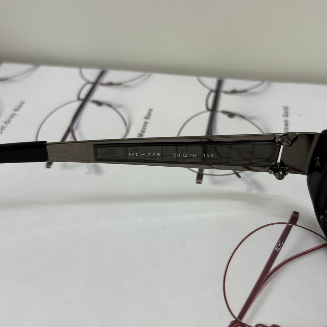 Gallan 겔랑 체크 뿔테 안경 상품이미지6