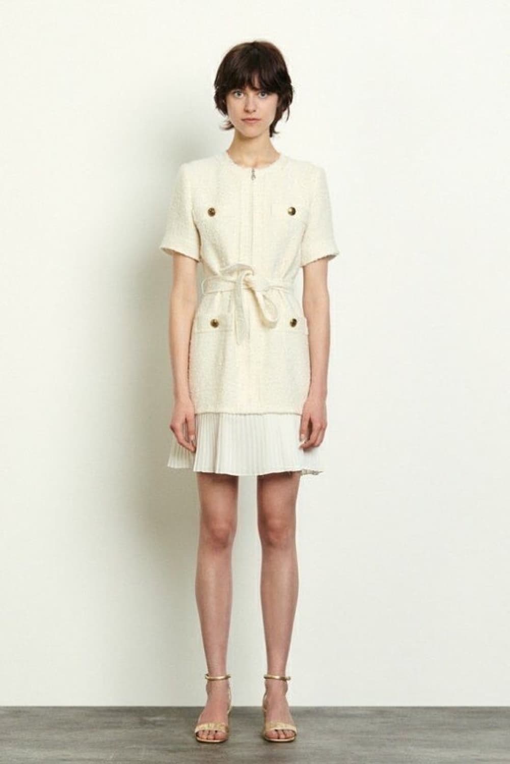 산드로 신지연 트위드원피스 상품이미지3