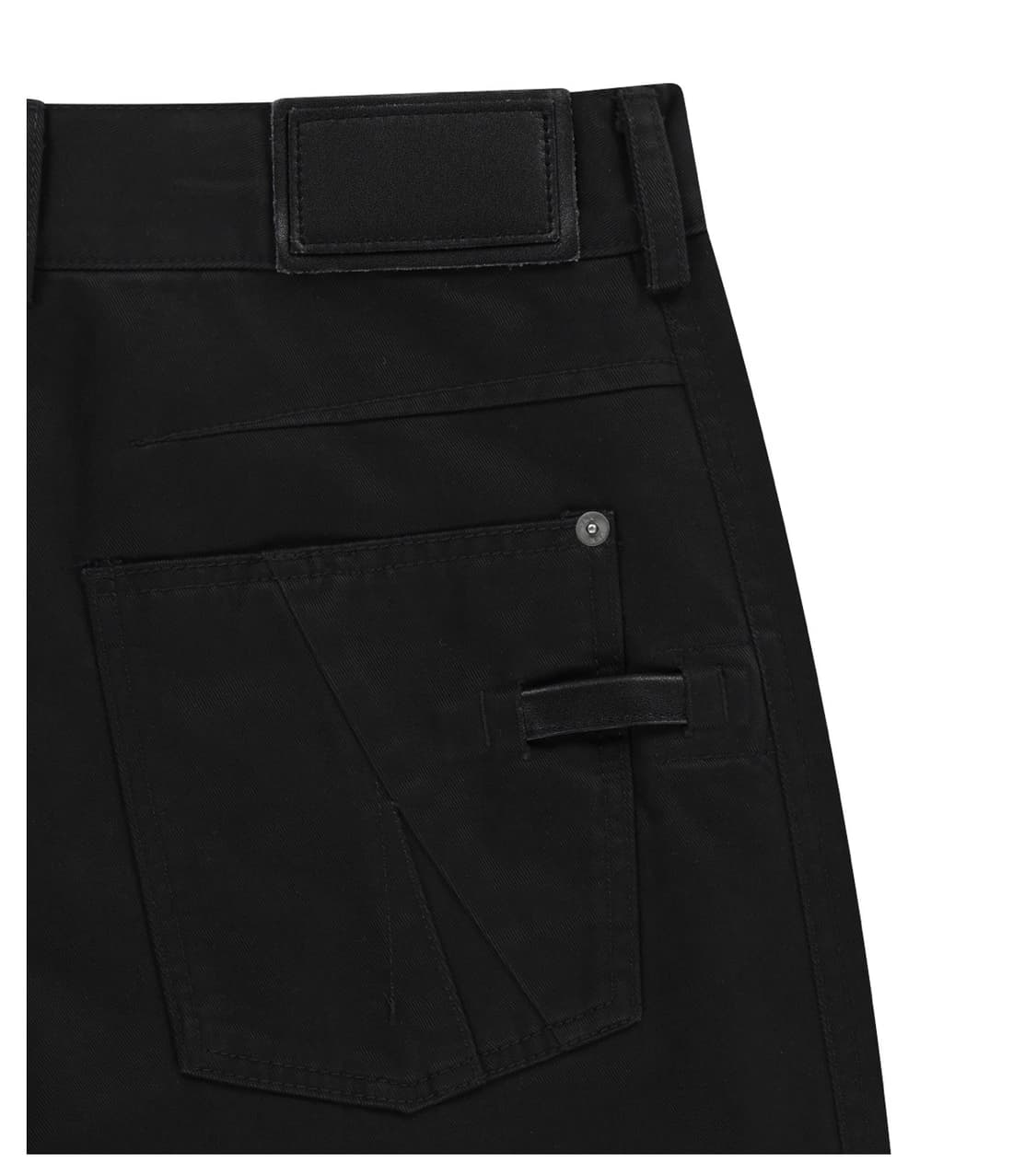 (m)엑슬림 EP.7 SYNOPSIS 01 TROUSERS 블랙 상품이미지5