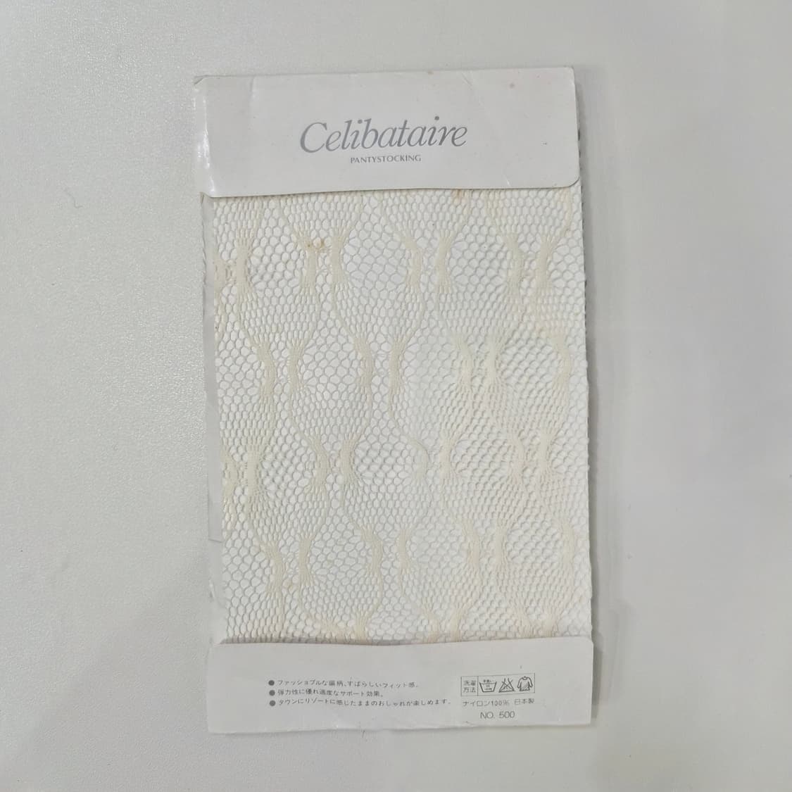 Celibataire 오프화이트 레이스 패턴 팬티스타킹 상품이미지1