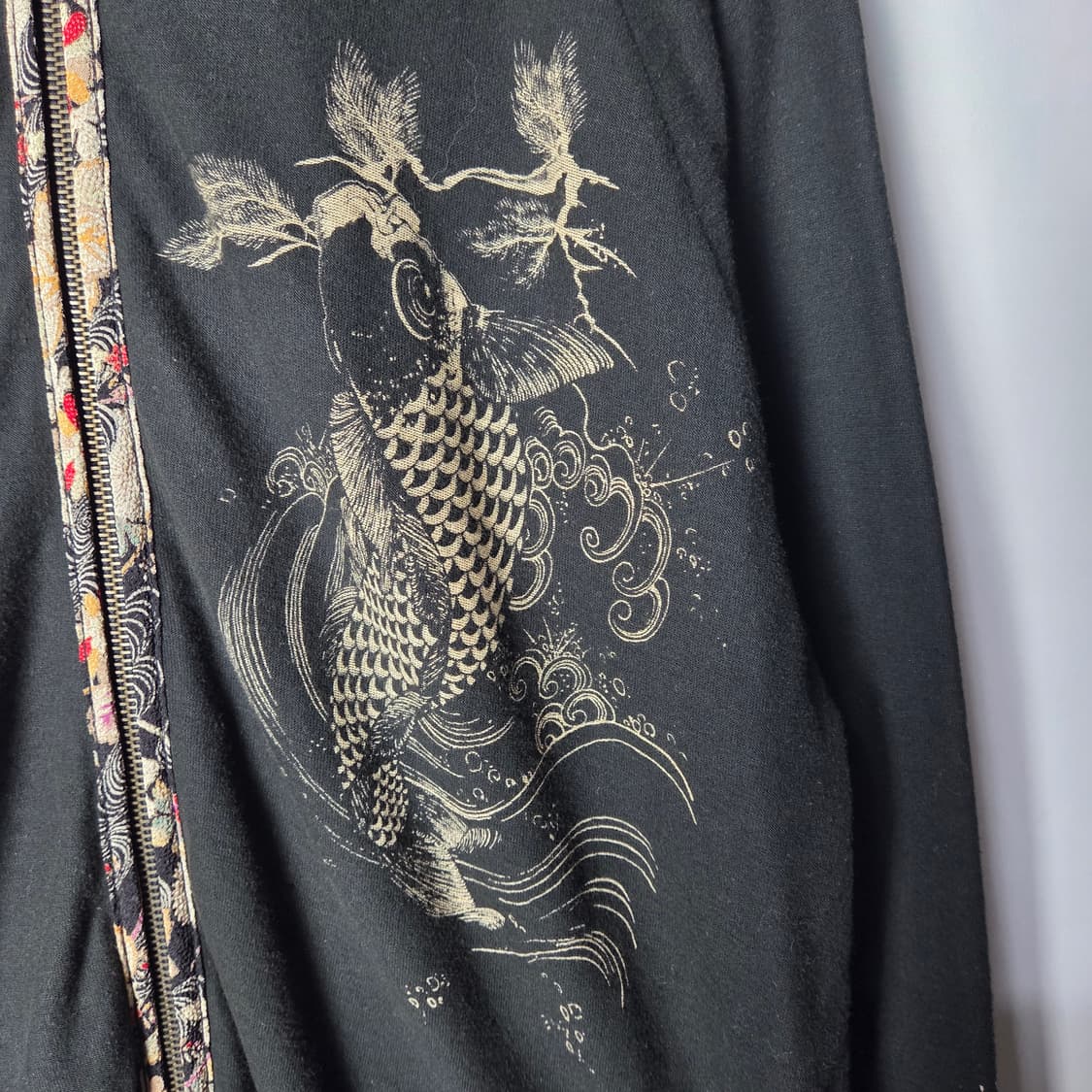 [KARAKURI TAMASHII] 카라쿠리 타마시 오리엔탈 후드집업 상품이미지5