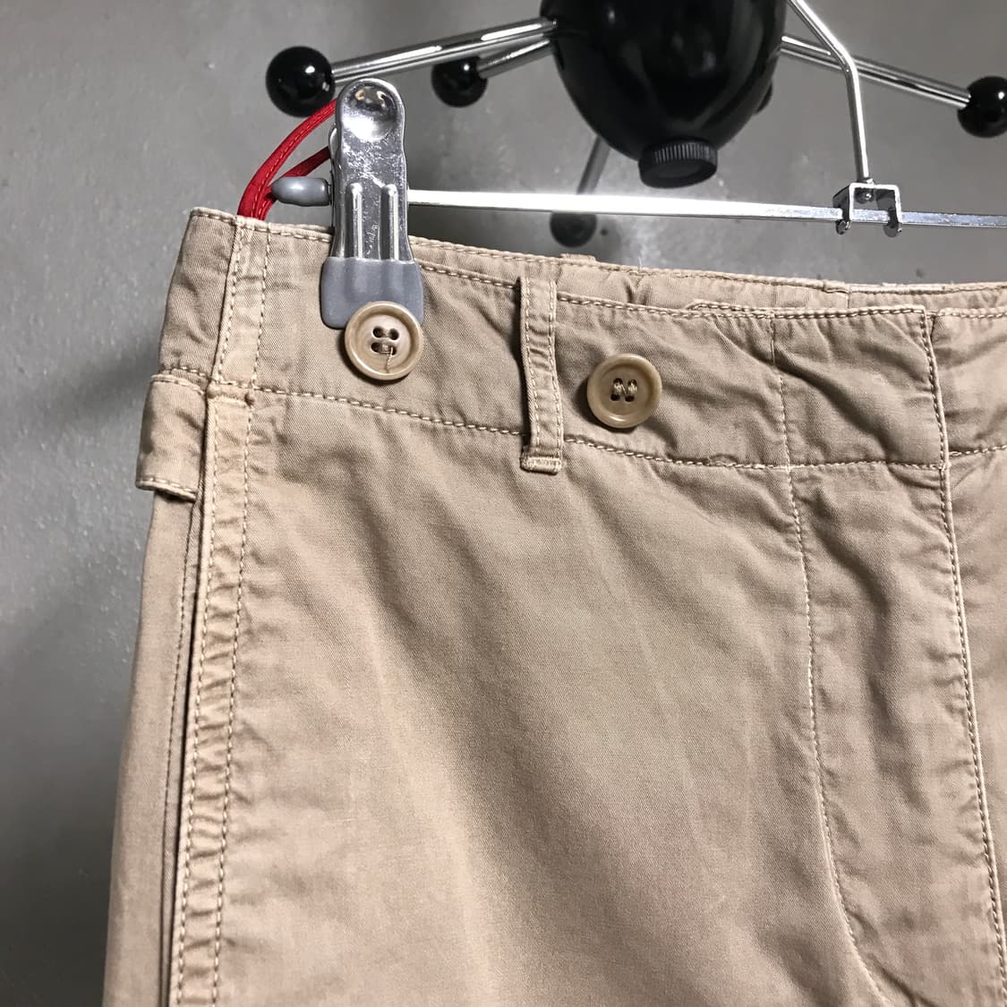 프라다 코튼 팬츠 베이지 38(W) 상품이미지4