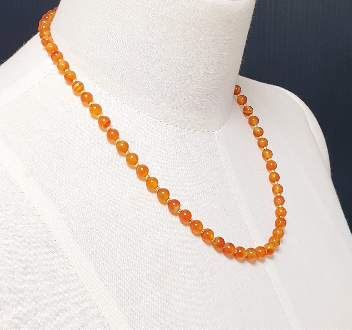 커넬리언 목걸이 상품이미지2