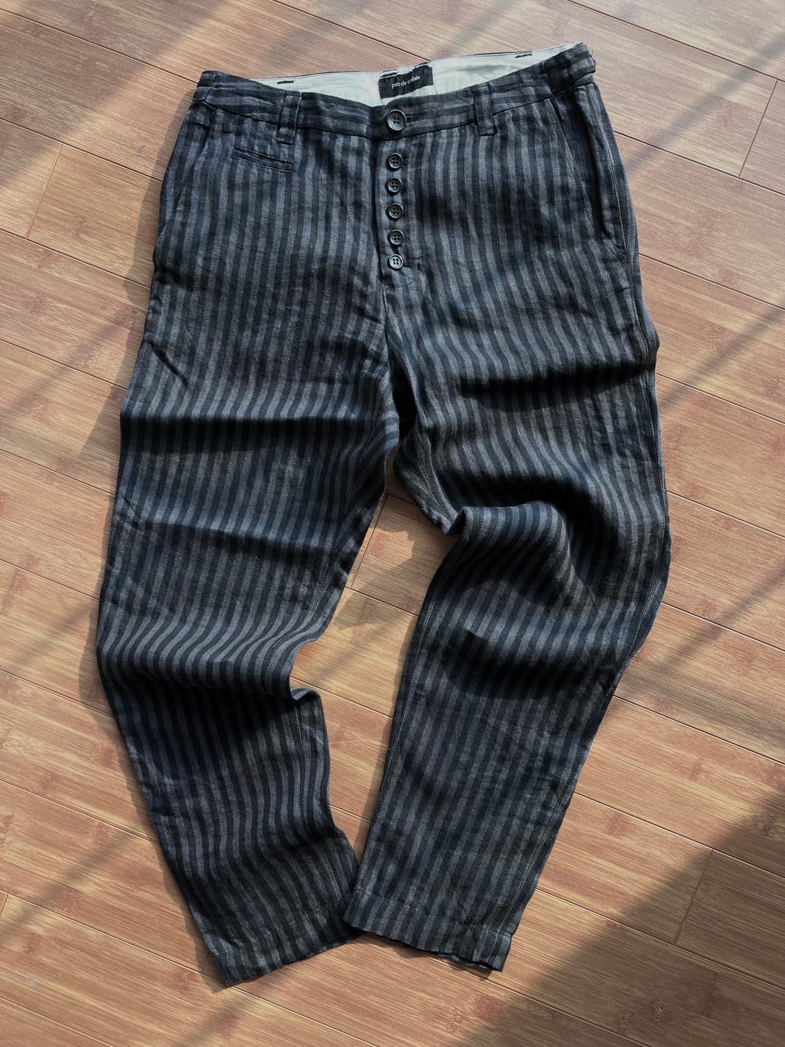 Pas de calais 스트라이프 팬츠 상품이미지3