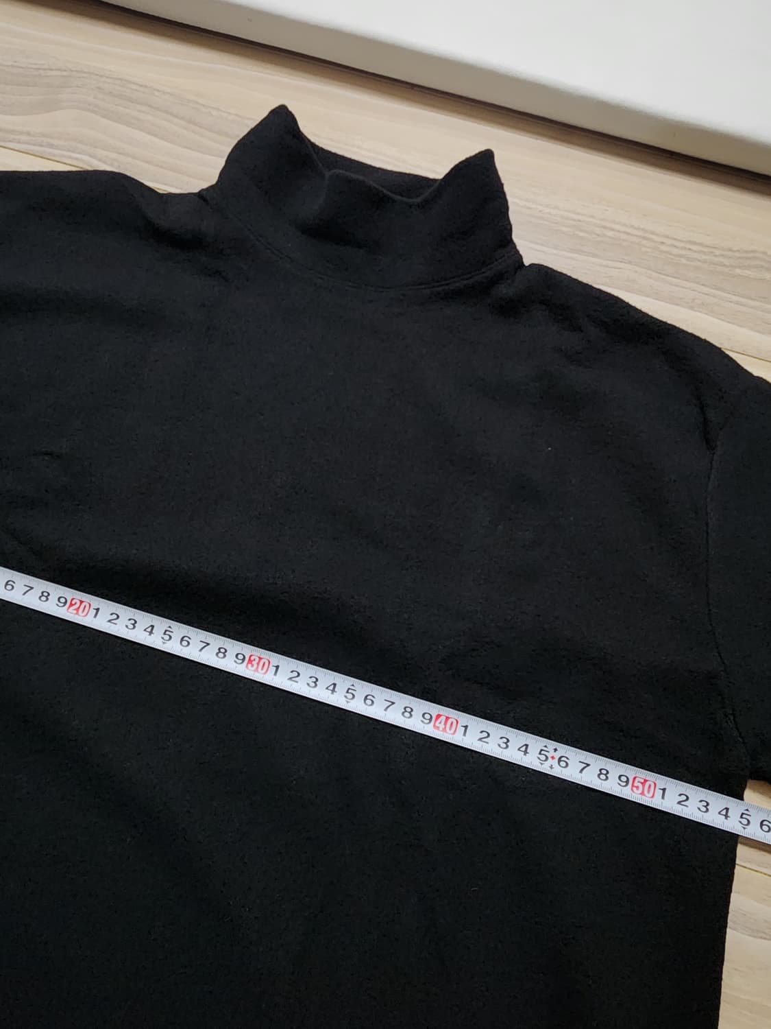 후리스폴라티셔츠블랙xl 상품이미지6