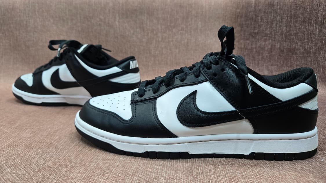 나이키 일회착용 265mm-  범고래 덩크 로우 레트로 블랙 상품이미지4