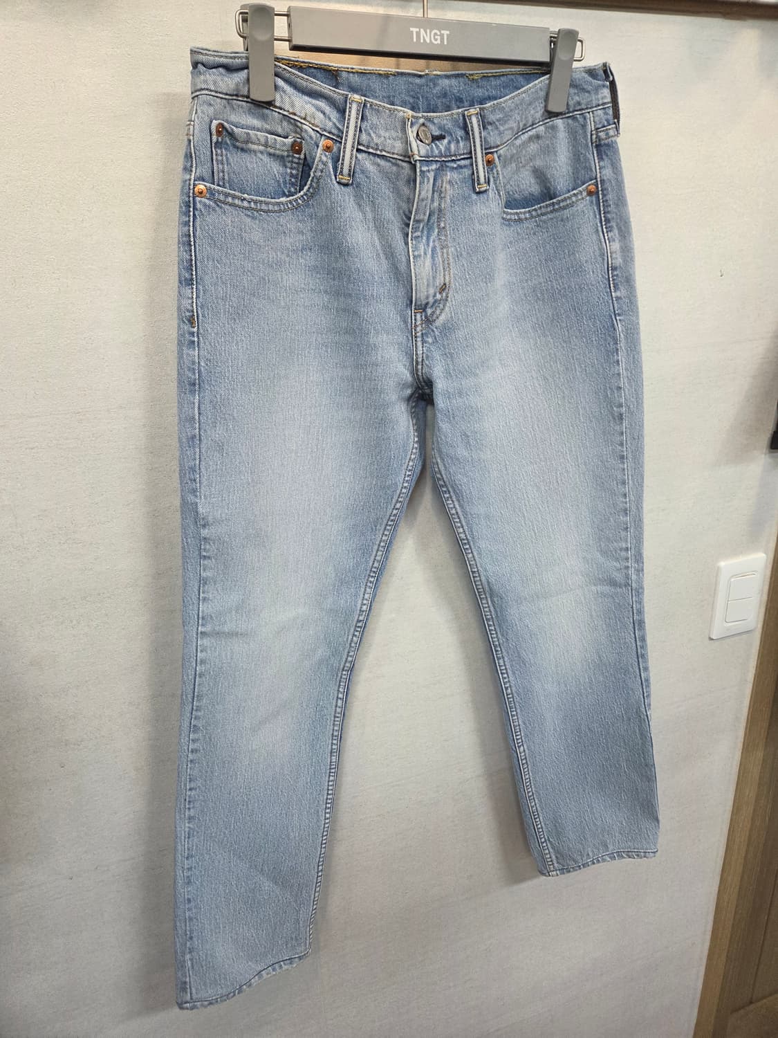 리바이스 511 연청 데님셔츠 30 상품이미지6