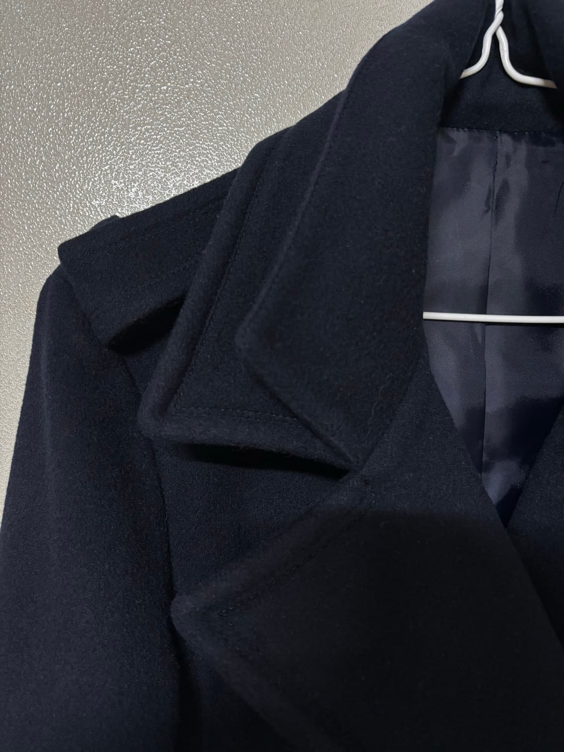 BON - G Floor 네이비 피코트 판매해요 (울 90%) 상품이미지4