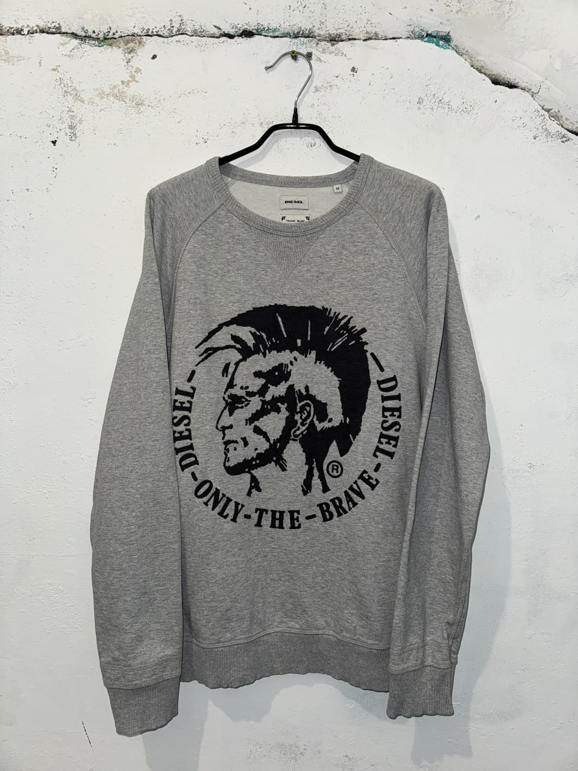 Diesel only the brave sweatshirt 상품이미지1