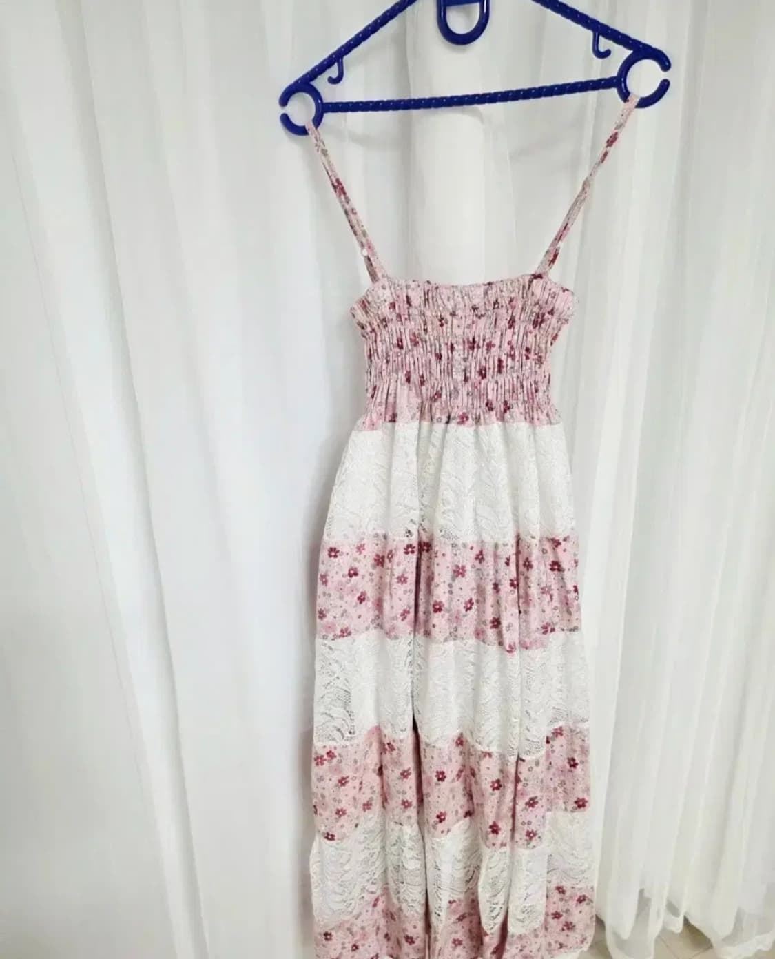 딸기깔 핑크  리얼패치원피스 상품이미지1