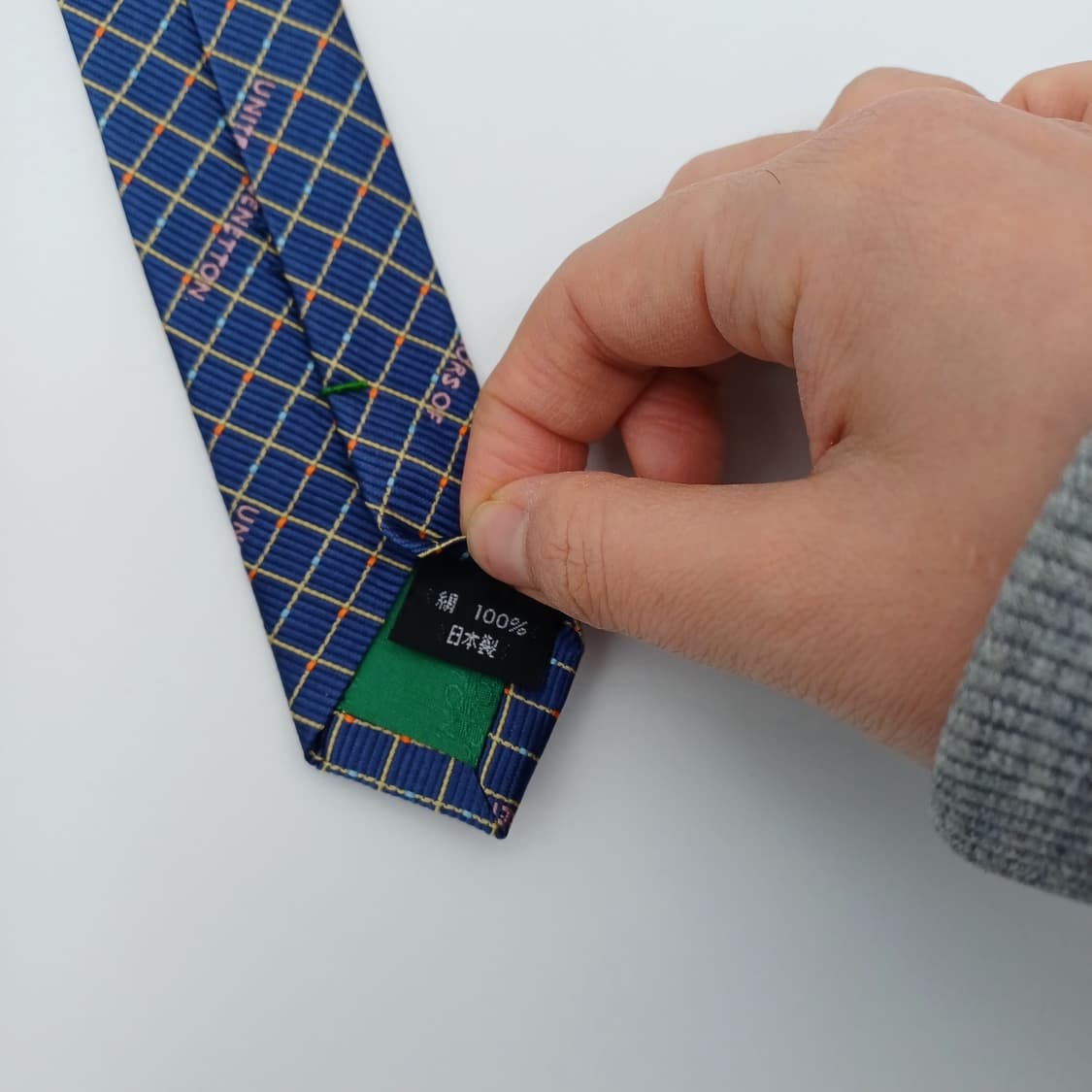 베네통 실크 넥타이 [BCF10803_0004-153] 상품이미지5