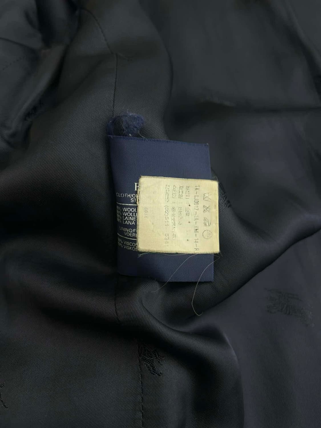 버버리 빈티지 매장판 더블 브레스티드 블레이져 자켓 상품이미지5