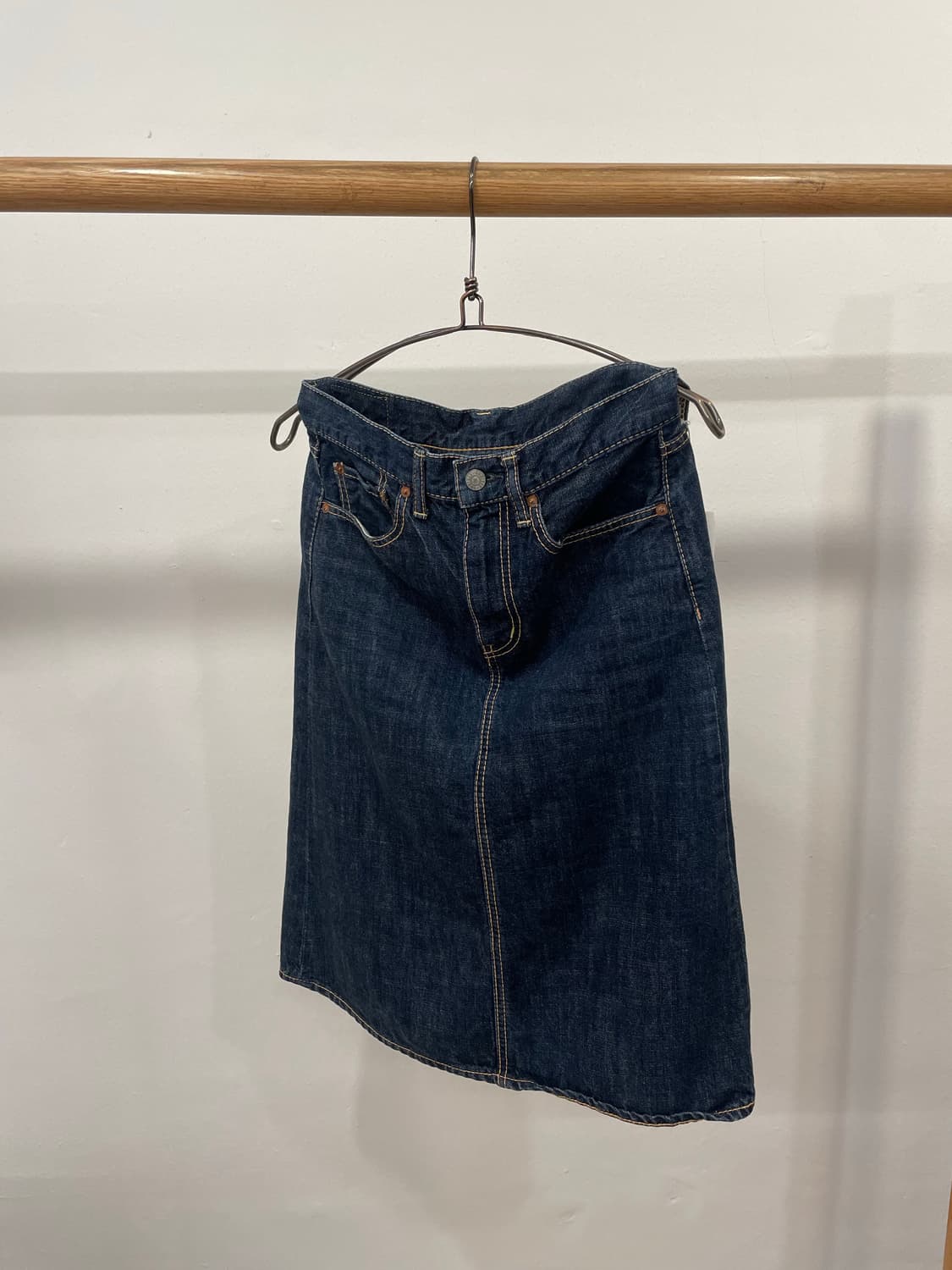 OMNIGOD denim skirt 상품이미지1