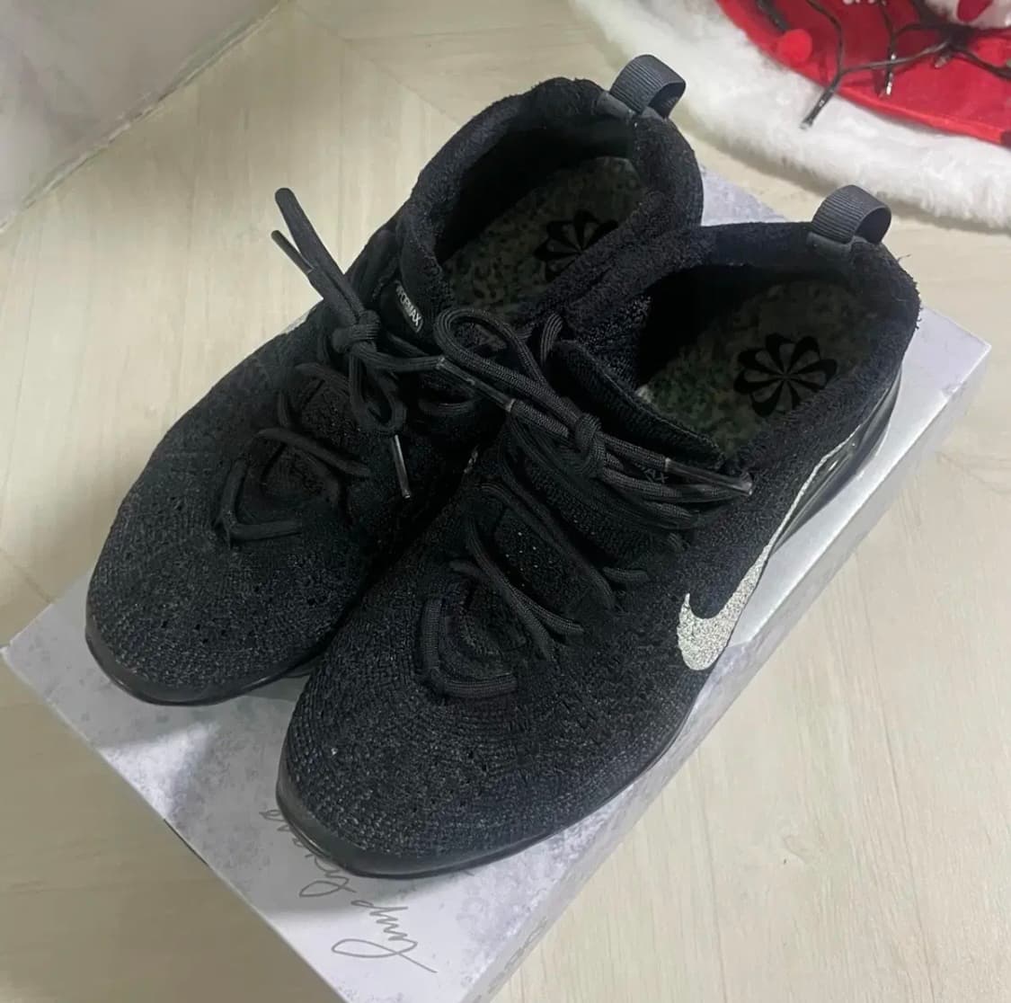 나이키 에어 베이퍼맥스 2023  블랙 스니커즈 230cm 상품이미지1