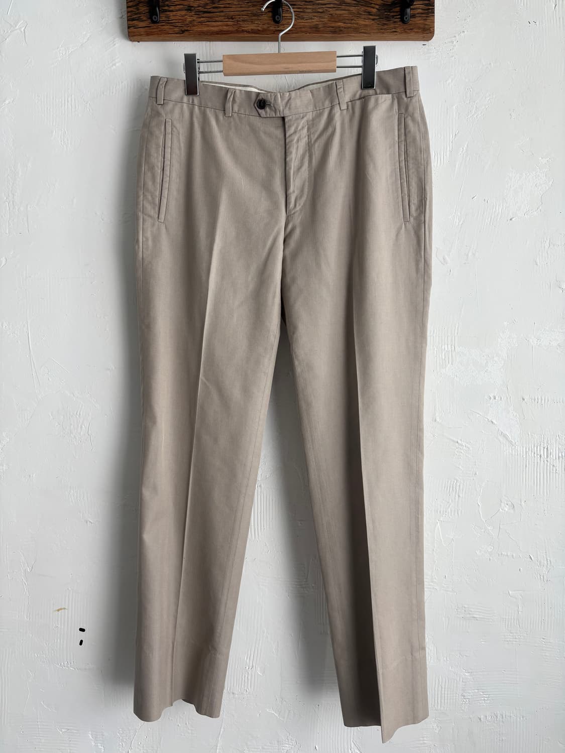 PRADA 프라다 라이트 베이지 싱글 코튼 블레이저 셋업 상품이미지7