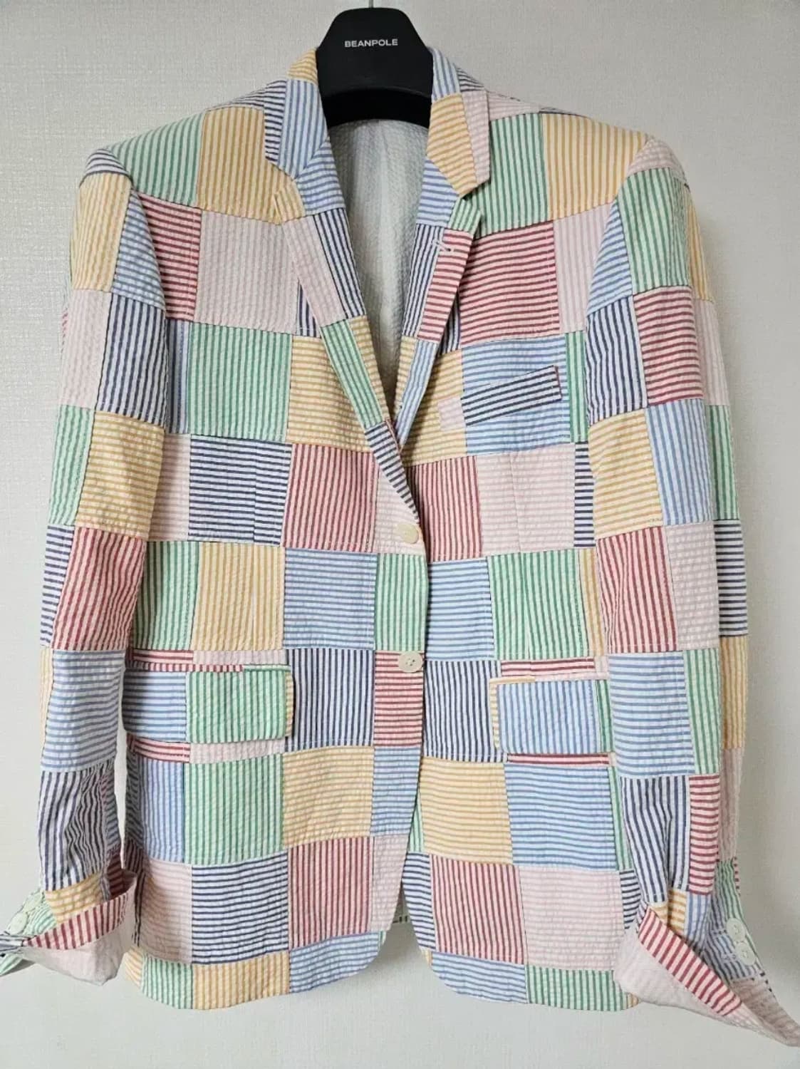 톰브라운 패치워크 시어서커 자켓(2/100) 상품이미지1