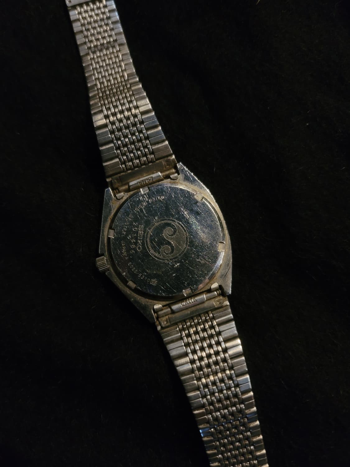 80's~ 세이코 빈티지 실버웨이브 쿼츠 상품이미지4