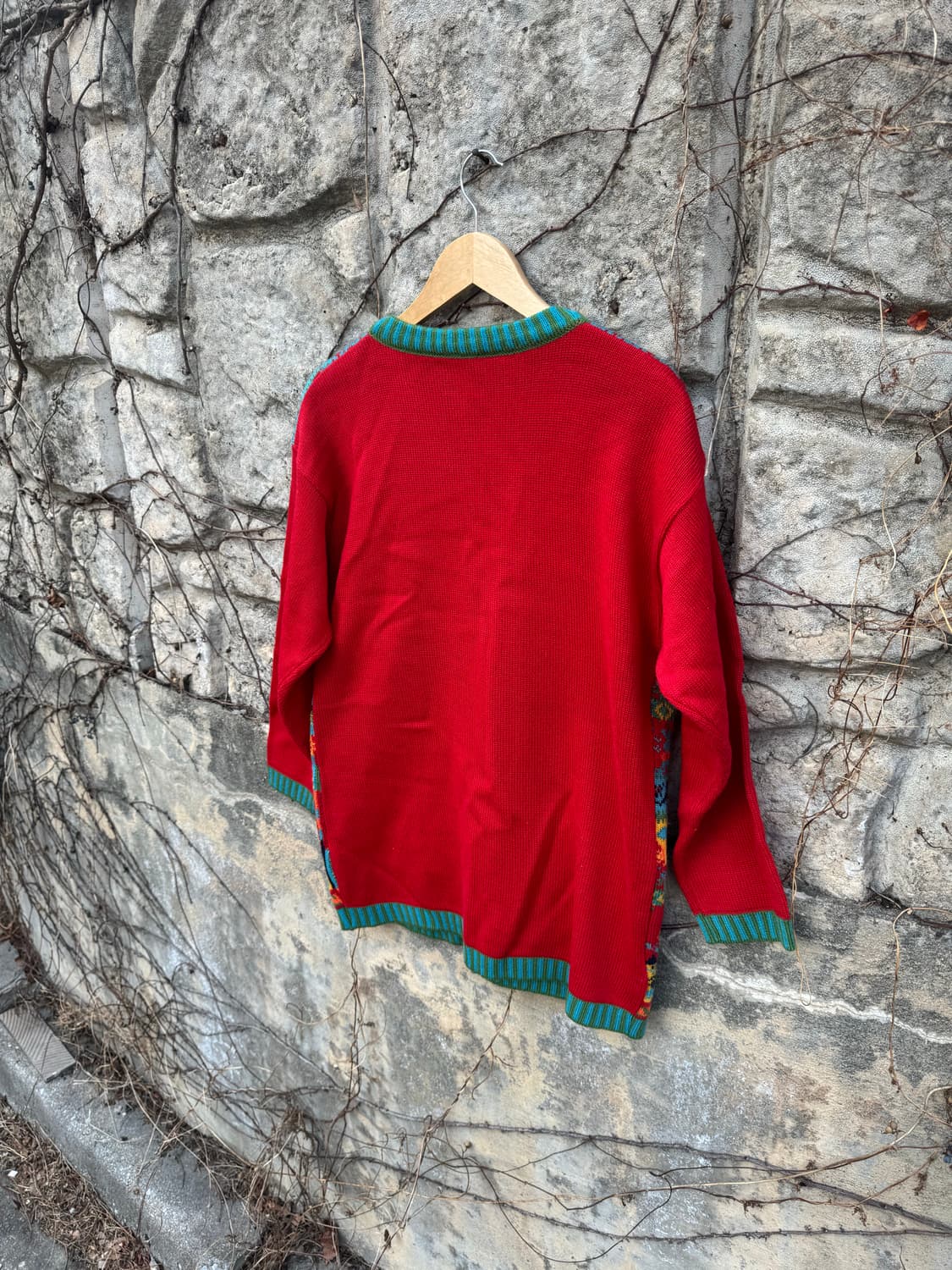 아즈텍 패턴 빈티지 니트 가디건 상품이미지3