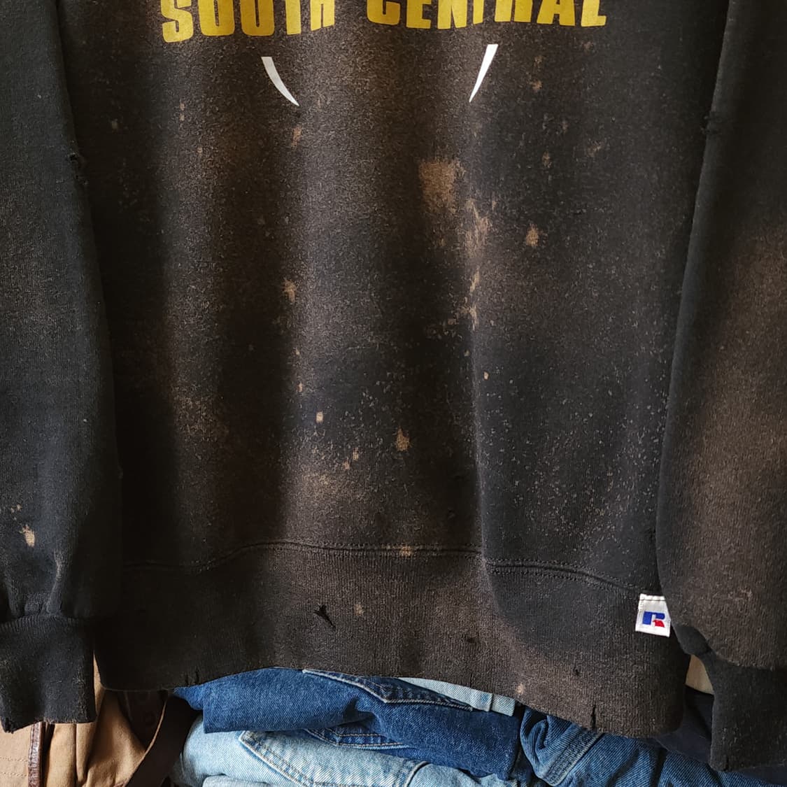 90s 러셀 맨투맨 빈티지 스웻셔츠 러셀 썬페이딩 s 상품이미지8