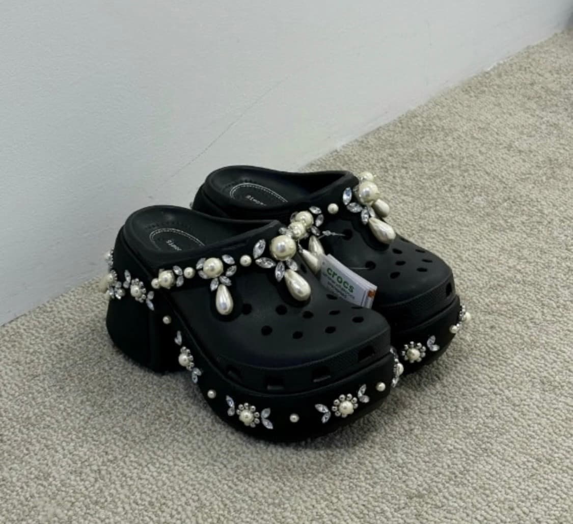 크록스 +시몬로샤 뮬 38사이즈 새상품 상품이미지4