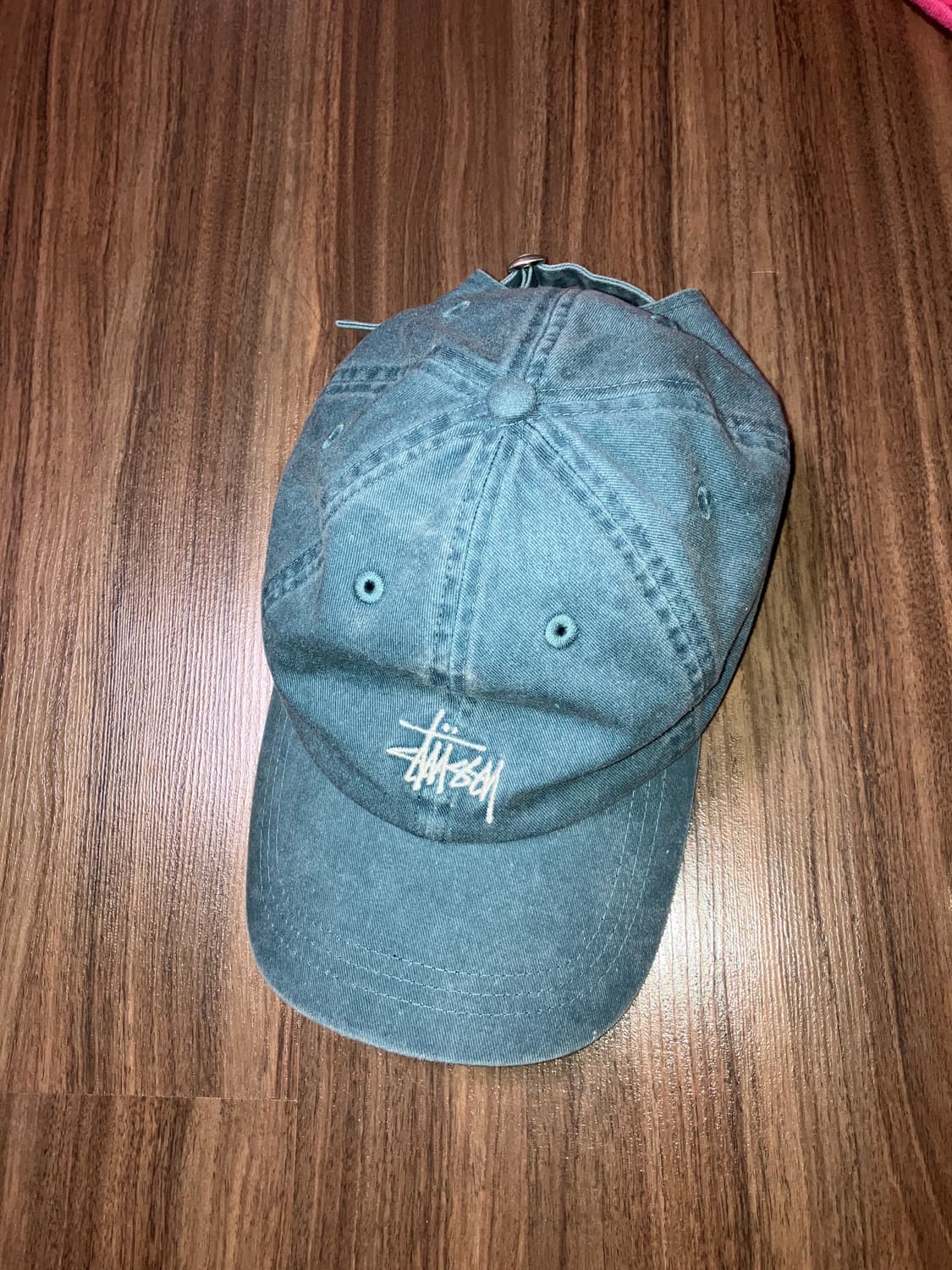 스투시 볼캡 로우 프로 베이직 워시드 스트랩백 미드나잇 상품이미지1