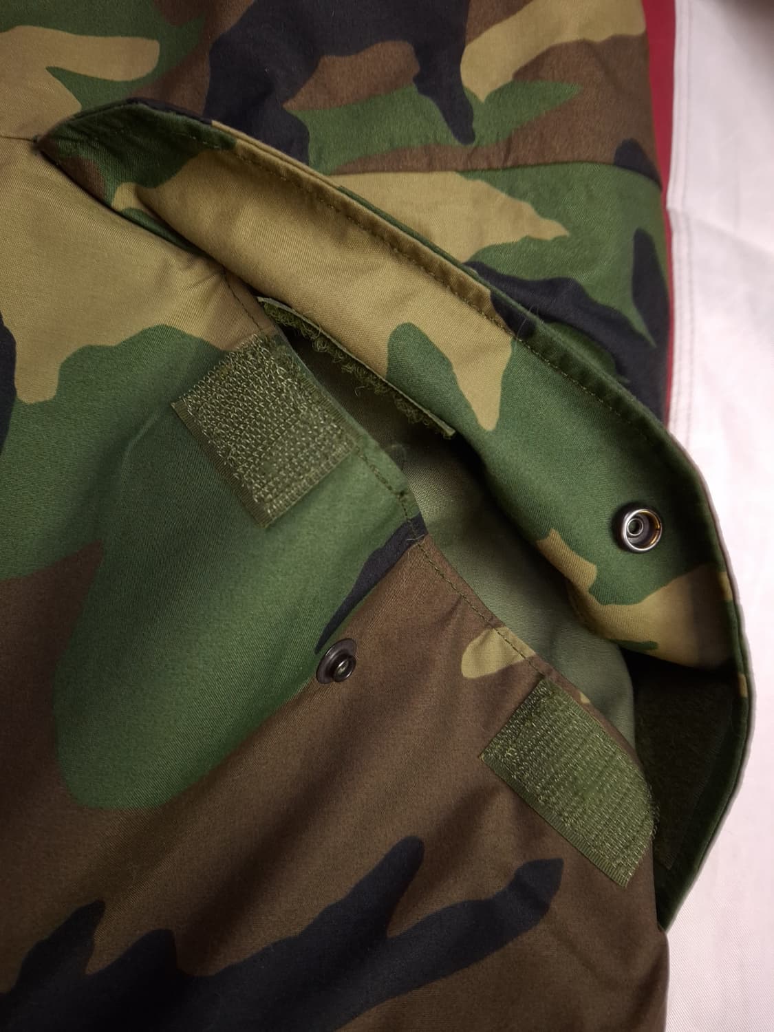 오리지날 미군 1세대 우드랜드 고어텍스 파카 상품이미지4