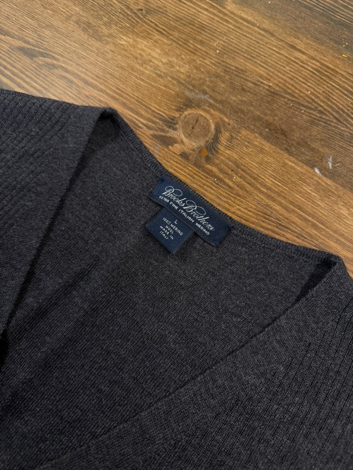 브룩스브라더스 니트 베스트 남성100 상품이미지6