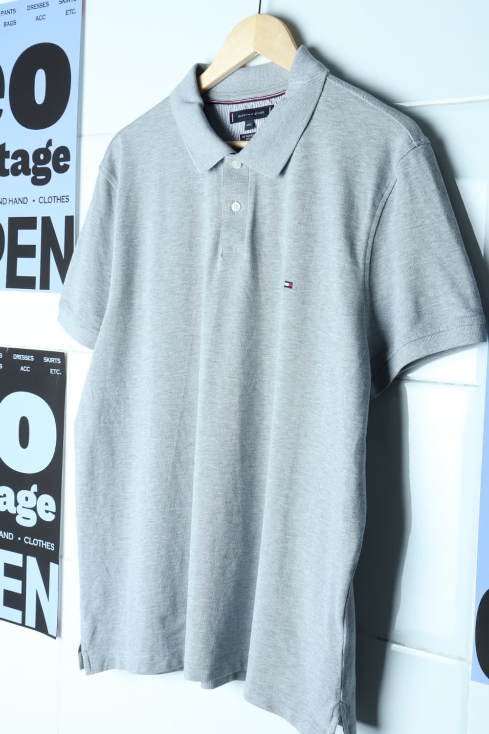 (3XL-4XL) 타미힐피거 반팔 카라 티셔츠 빅사이즈-7B10 상품이미지1