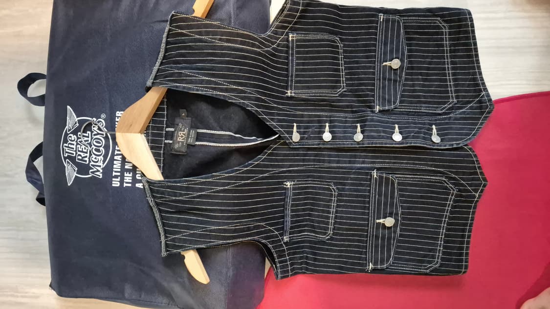 Rrl 더블알엘 와바시 베스트 L사이즈판매합니다 상품이미지5