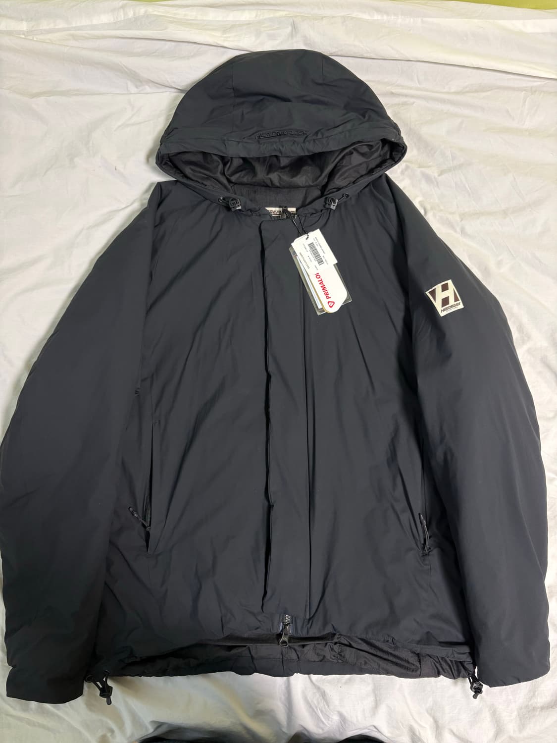 헤리티지플로스 경량 자켓 블랙 M 상품이미지1