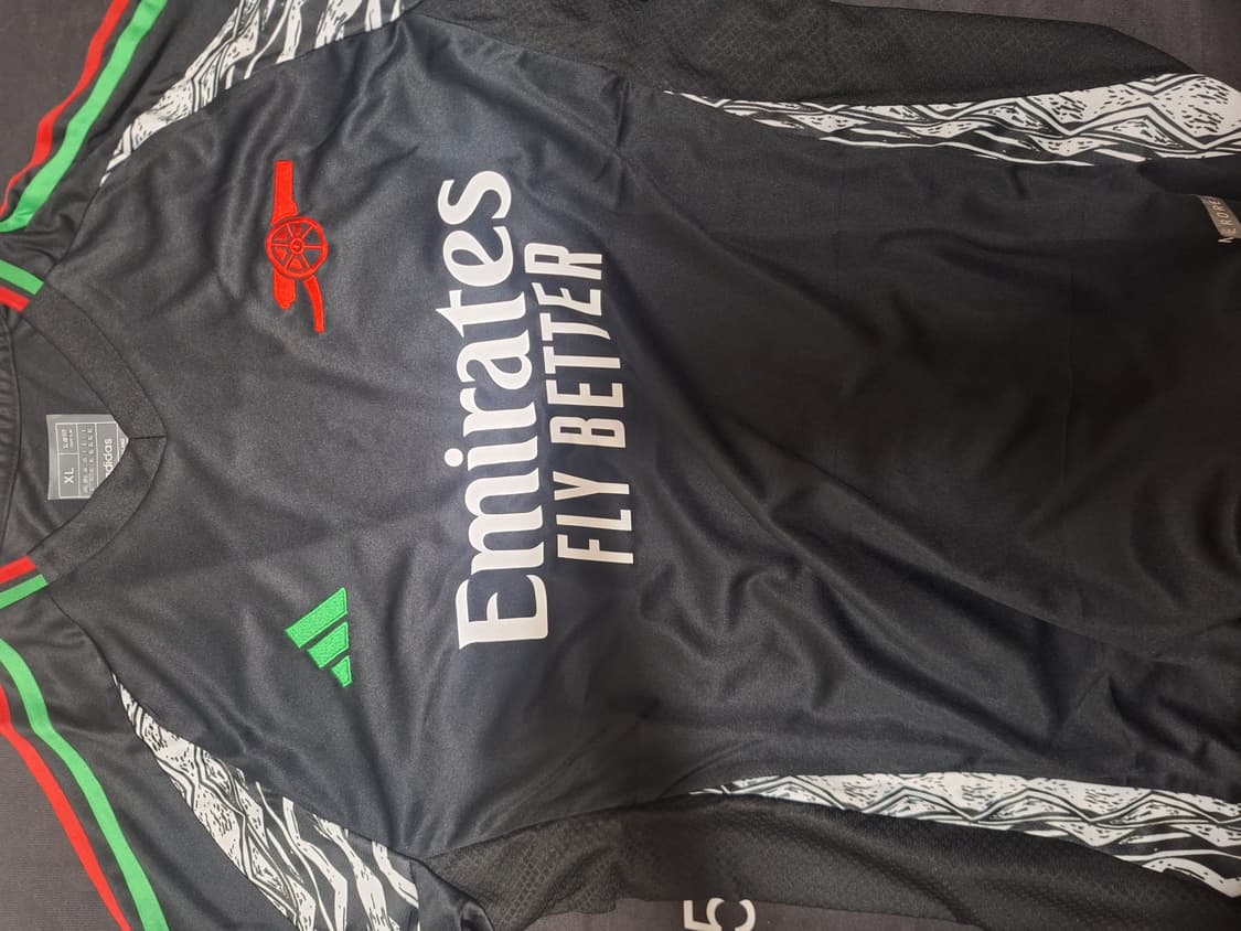 아스날 2425어웨이 반팔 oem 축구유니품 상품이미지1