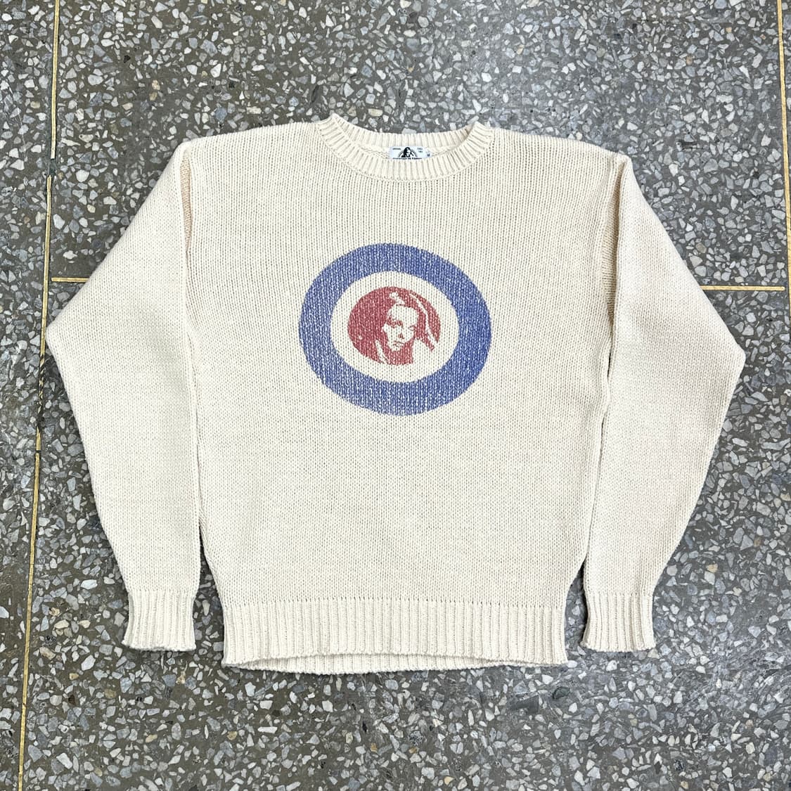 히스테릭 글래머 코튼 니트 스웨터 M 상품이미지1