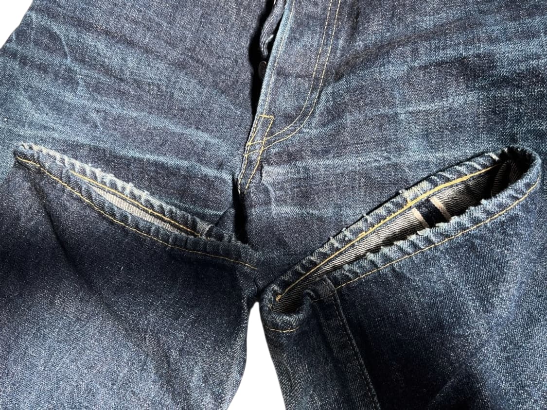웨어하우스 s1000xx 워시드 데님 팬츠 상품이미지6