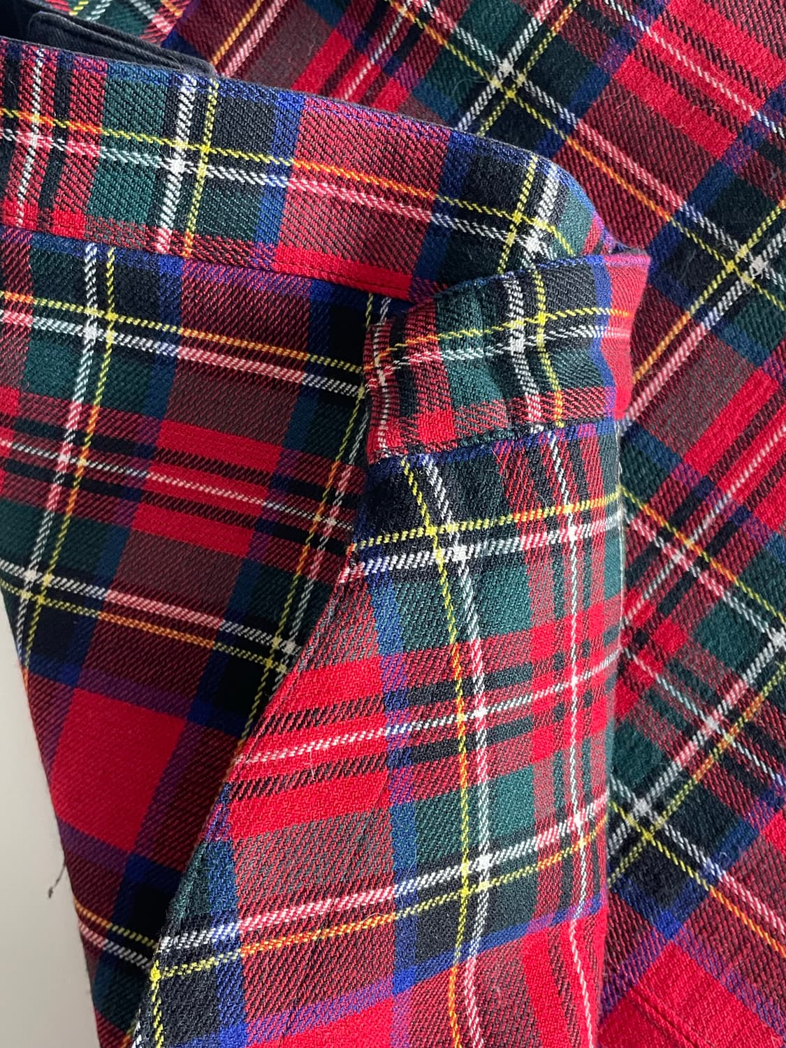 준야 와타나베x꼼데가르송 타탄 체크 스커트 XS 상품이미지4