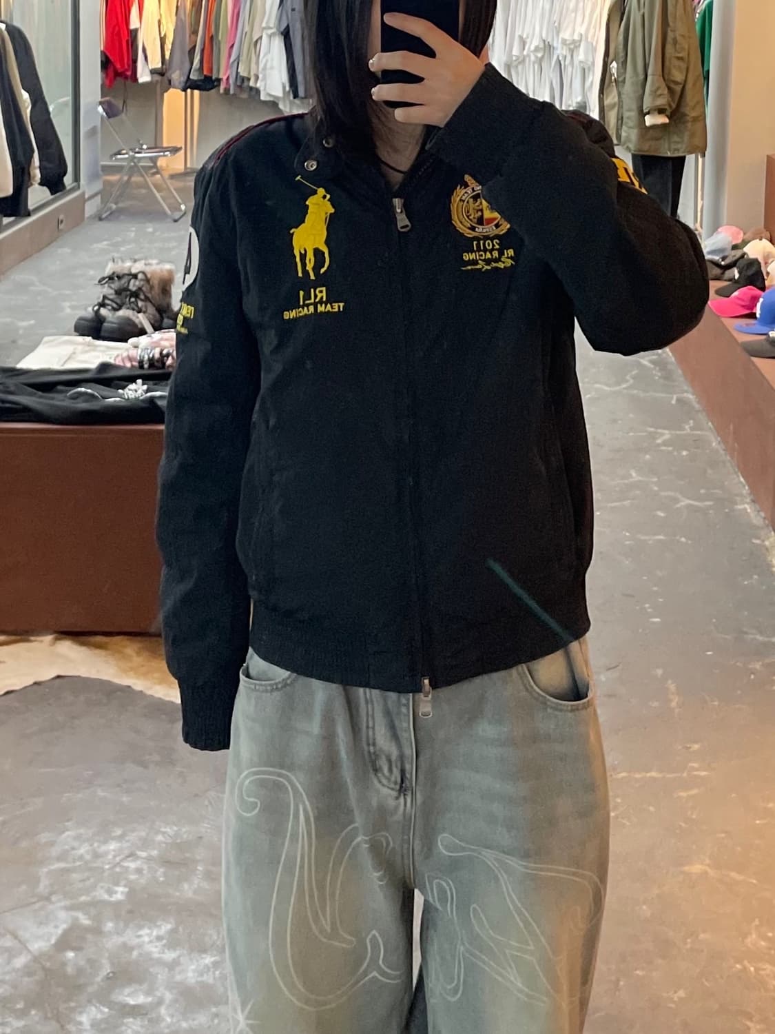 폴로 랄프로렌 빅포니 스페인 레이싱 봄버 자켓 H1760 상품이미지1