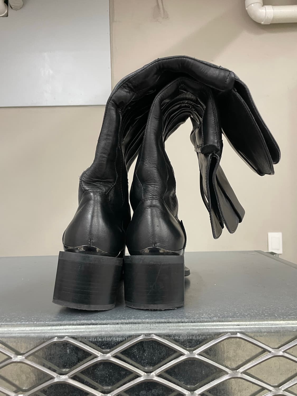 자라 블랙 웨스턴 롱부츠 36 (gr-4267) 상품이미지3