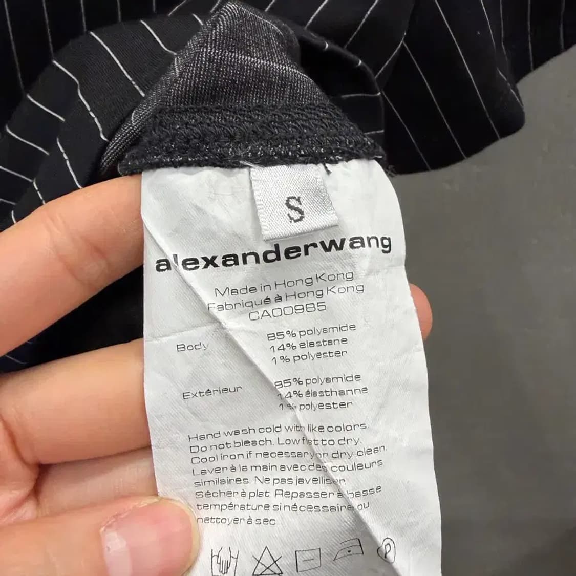 Alexanderwang.t crop shirt  S 상품이미지6