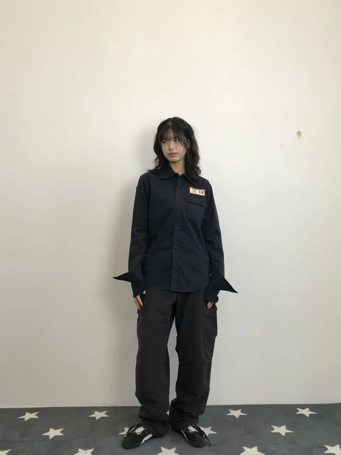 Kikuchi Japan Patch Work Shirt 상품이미지1