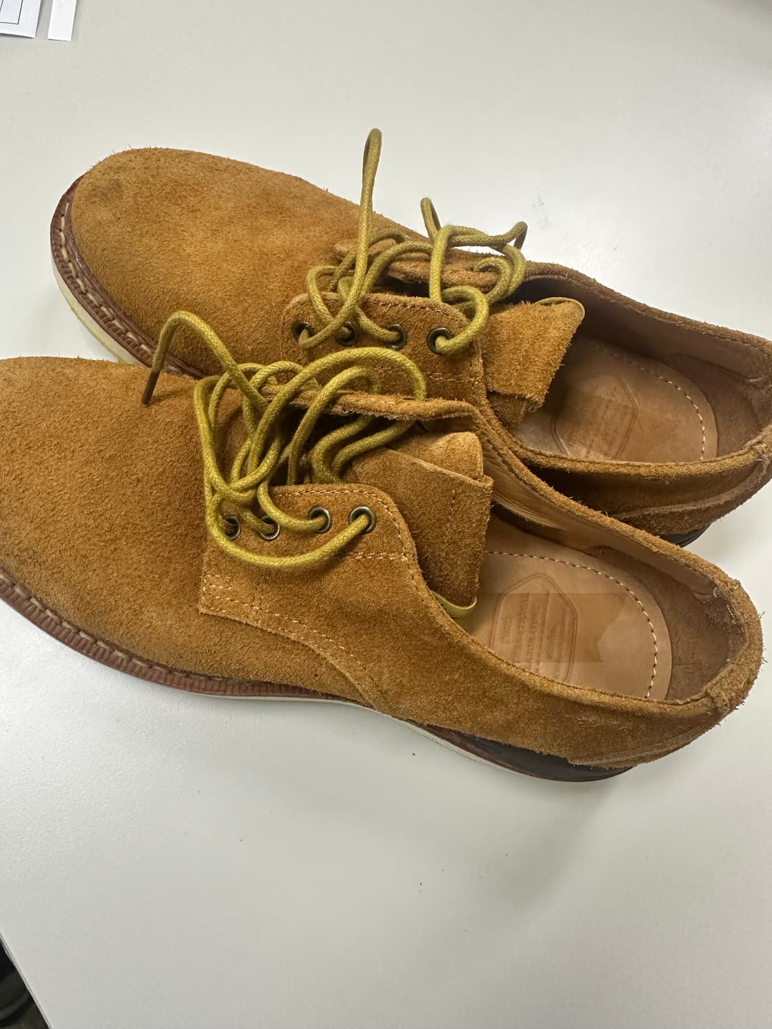 비즈빔 플레인토 포크 스웨이드 더비 슈즈 8.5 상품이미지4