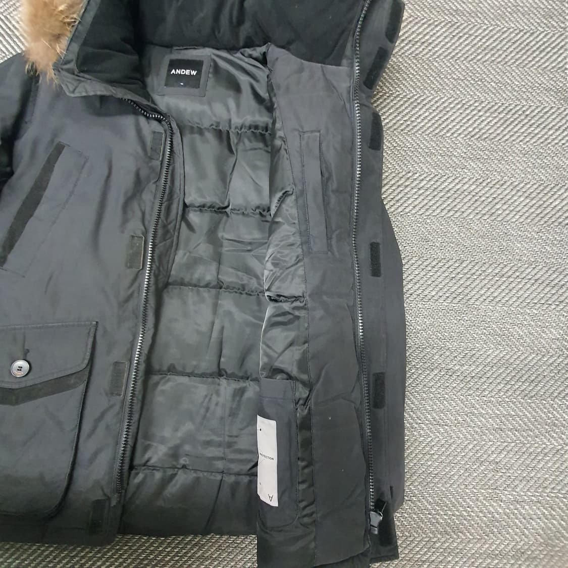 앤듀 오리털 겨울패딩 남자105 상품이미지7