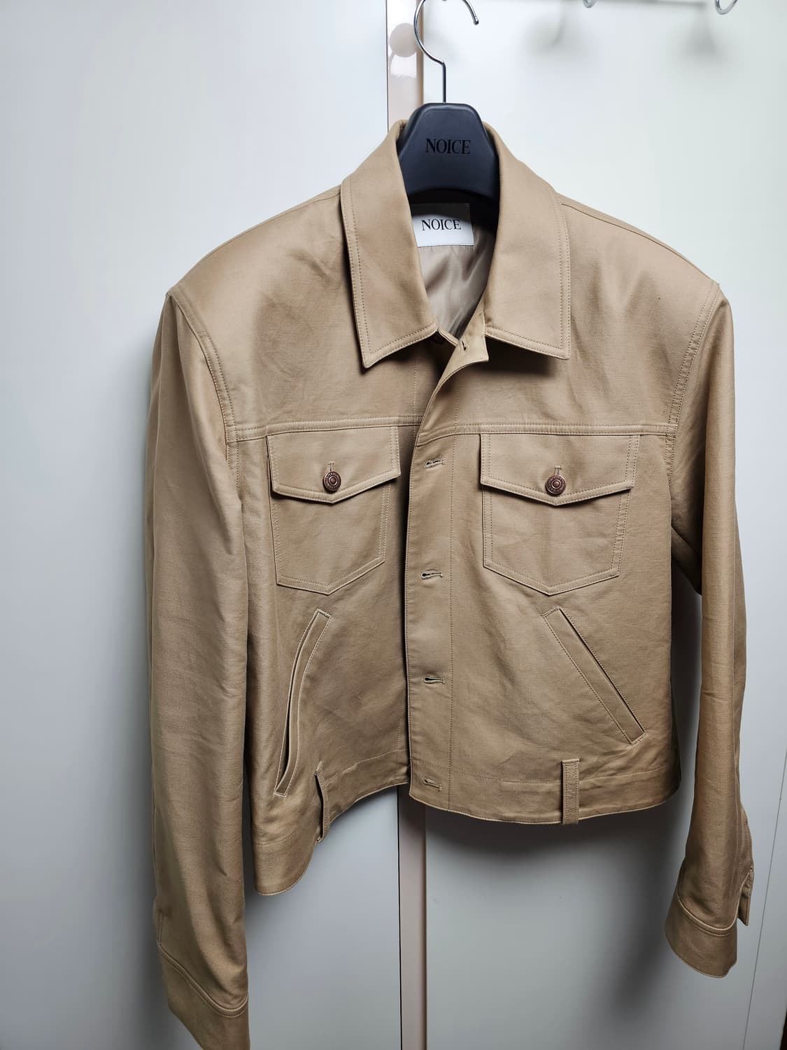 NOICE 노이스 트러커 자켓 베이지 L 상품이미지5