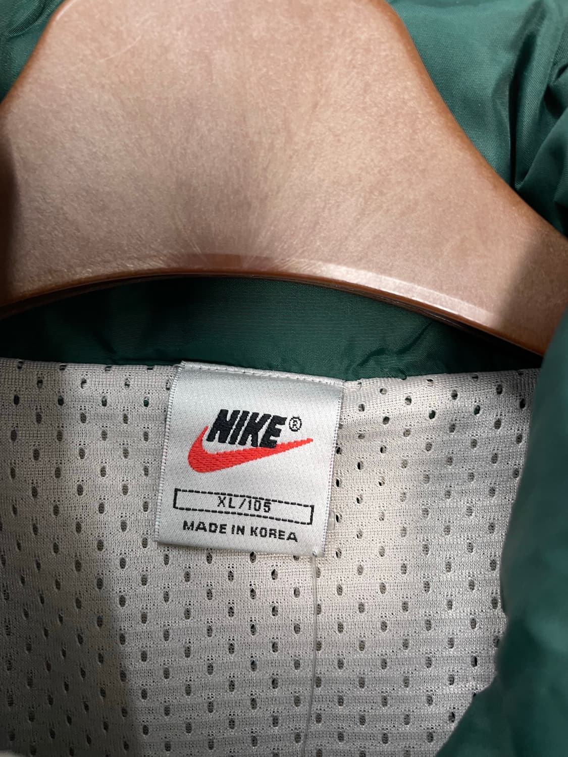 나이키 90s 올드스쿨 그린우븐 아노락 바람막이 H1515 상품이미지6